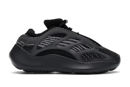 Детские кроссовки Adidas Yeezy 700 V3 Alvah, черно-серые