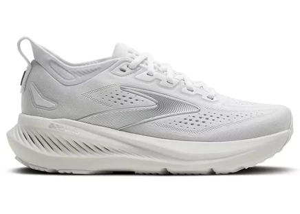Женские кроссовки Brooks Glycerin 23, бело-серебристые