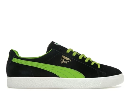 Мужские кроссовки Puma Clyde MIJ Clydezilla, лаймовые