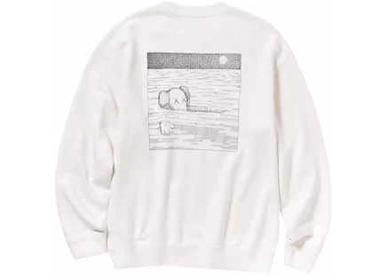 Унисекс свитшот KAWS x UNIQLO, айвори