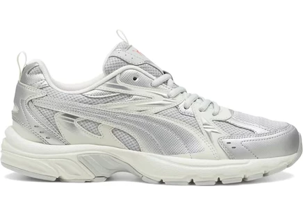 Мужские кроссовки Puma Milenio Tech, светло-серые с серебристым