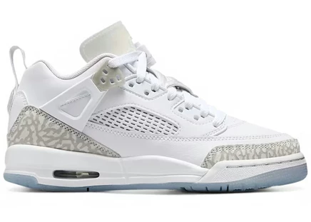 Детские кроссовки Jordan Spizike Low, белые/серые/голубые