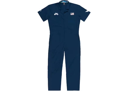 Мужской комбинезон Nike SB x Parra USA Federation Kit, сине-белый