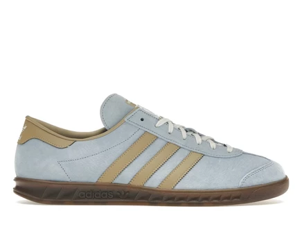 Мужские кроссовки Adidas Hamburg, голубо-бежевые
