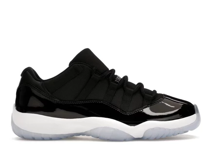 Мужские кроссовки Jordan 11 Retro Low Space Jam, черно-синие