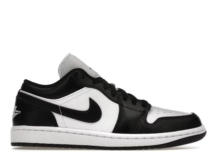 Женские кроссовки Jordan Air Jordan 1 Low Panda, бело-черные