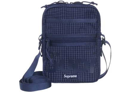 Унисекс сумка через плечо Supreme SS24, темно-синяя