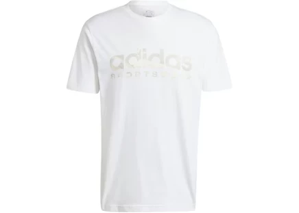 Мужская футболка Adidas House of Tiro Linear, белая