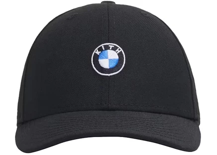 Мужская бейсболка Kith x BMW New Era 59FIFTY, черная