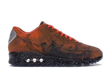 Мужские кроссовки Nike Air Max 90 Mars Landing, оранжевые/чёрные