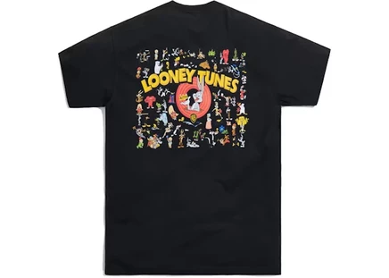 Мужская футболка Kith x Looney Tunes Thats All Folks, черная