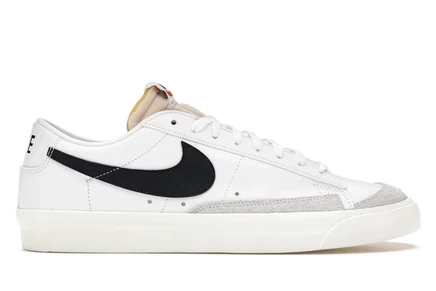 Мужские кроссовки Nike Blazer Low 77 Vintage, бело-черные