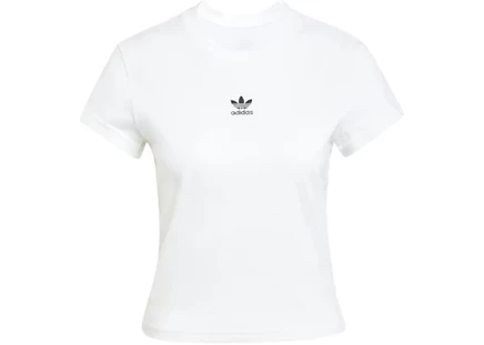 Женская футболка Adidas Essentials Slim, белая