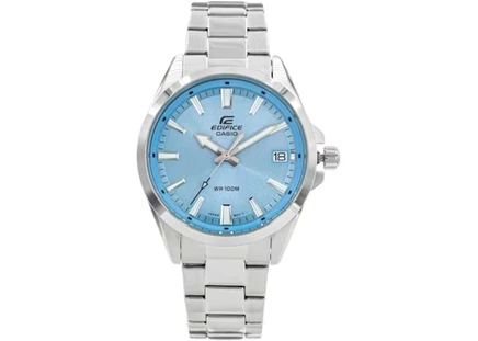 Мужские часы Casio Edifice EFV-100D-2B, корпус 42 мм, сталь, кварцевые, синий