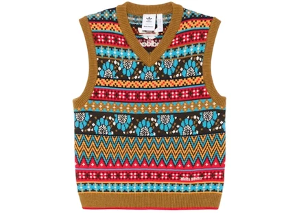 Унисекс жилет Adidas x Wales Bonner Knit, многоцветный
