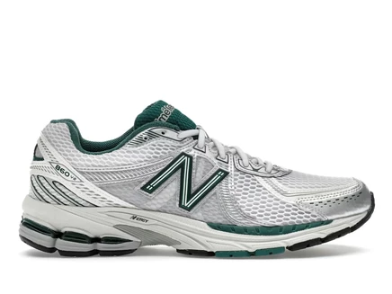 Мужские кроссовки New Balance 860v2, серо-зеленые