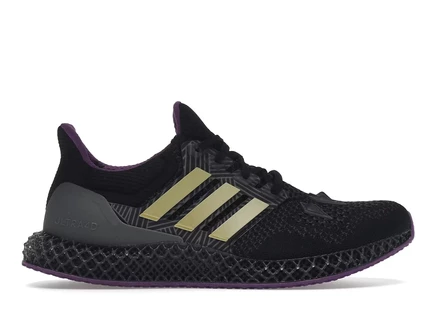 Мужские кроссовки Adidas Ultra 4D Marvel Black Panther, черные
