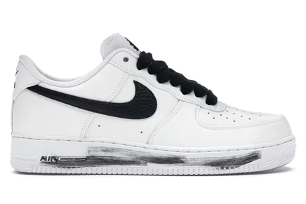 Мужские кроссовки Nike Air Force 1 Para-noise, белые/чёрные
