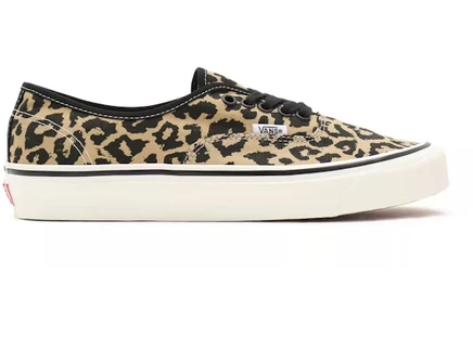 Мужские кеды Vans Authentic 44 DX Anaheim Factory, черно-леопардовые