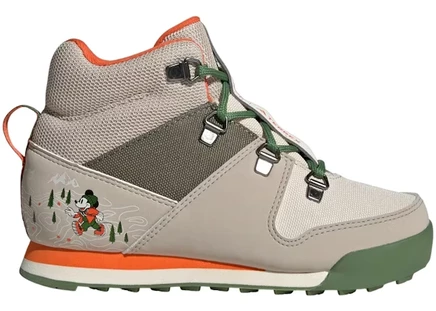 Детские кроссовки Adidas Terrex Snowpitch, бежево-оливковые