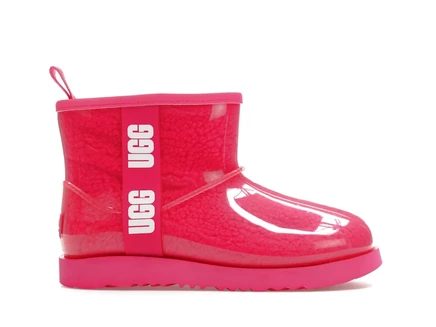 UGG Classic Clear Mini II Boot Rock Rose (Kids) rock rose