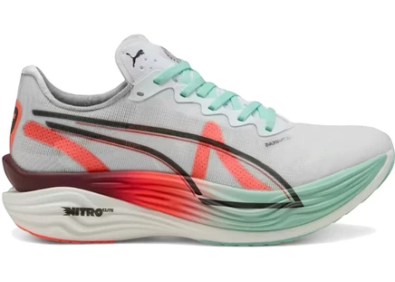 Женские кроссовки Puma Deviate Nitro Elite 3 HYROX, красно-мятные
