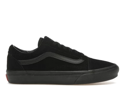 Мужские кеды Vans Old Skool, замшевые, черные