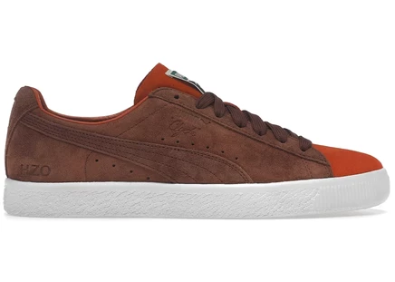 Кроссовки Puma Clyde Patta Amsterdam, оранжевые/бисквитно-белые