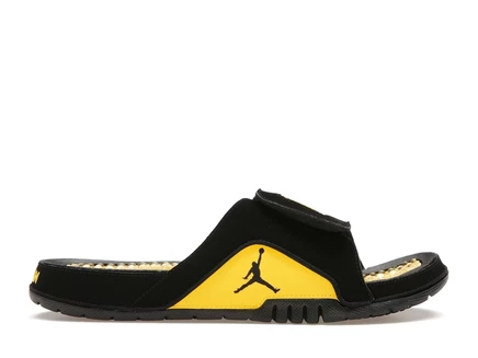 Мужские сланцы Jordan Hydro 4 Slide Thunder, черные/желтые