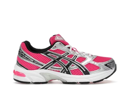 Женские кроссовки Asics Gel-1130 Neon Pack, розово‑серебристые