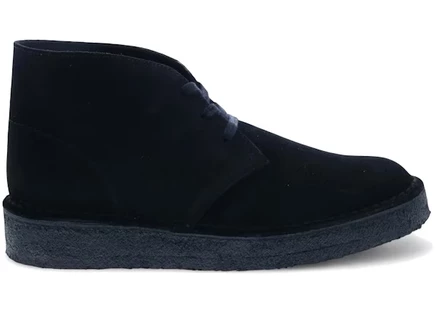 Мужские ботинки Clarks Desert Coal Boot, черная замша