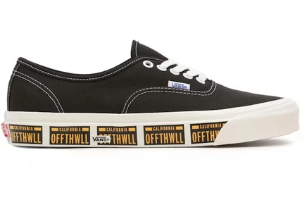 Унисекс кеды Vans UA Authentic 44 DX Anaheim Factory Vanity Plate, черные
