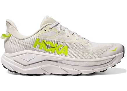 Мужские кроссовки Hoka One One Challenger 8, белые/неоновый цитрус