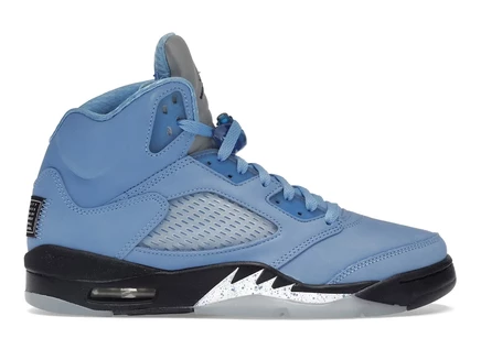 Мужские кроссовки Air Jordan 5 Retro UNC, голубые/черные/белые