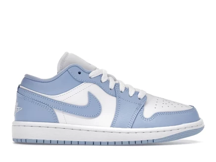 Женские кроссовки Air Jordan 1 Low, белые с алюминиевыми деталями