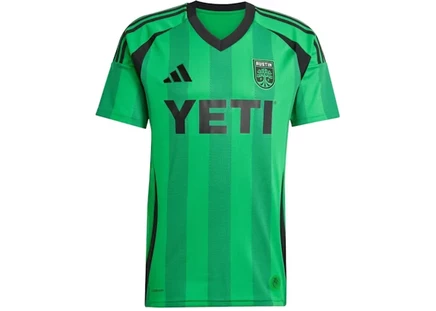 Женская домашняя футболка adidas Austin FC 25/26, зеленая