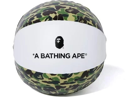 Унисекс пляжный мяч Bape ABC, зеленый
