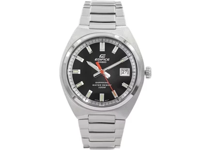 Мужские часы Casio Edifice EFB-109D-1A 39 мм, кварцевые, сталь, черный циферблат