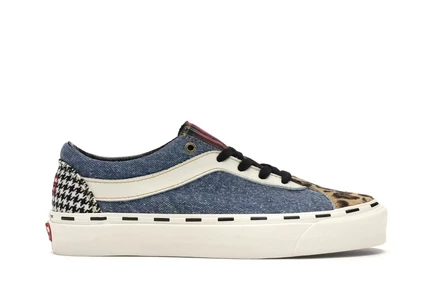 Мужские кеды Vans Bold Ni Bender Pack, джинсово-белые