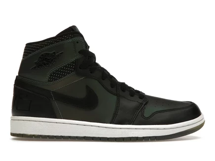 Мужские кроссовки Jordan 1SB Craig Stecyk, черно-серебристые