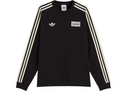 adidas x Oasis Tour 3-Stripes Longsleeve Tee Black black