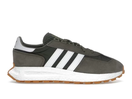 Мужские кроссовки Adidas Retropy E5, оливково-белые