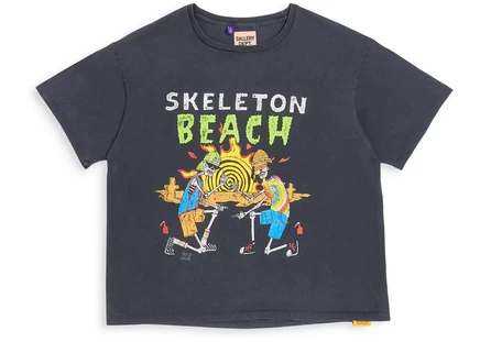 Футболка Gallery Dept. Skeleton Beach, винтажный черный