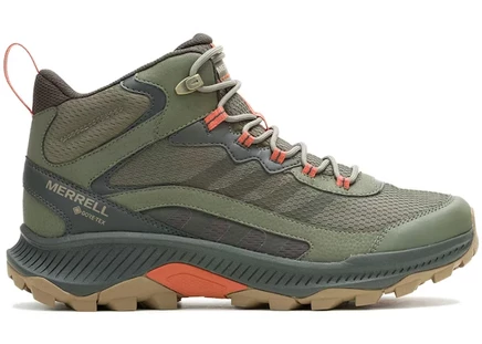 Мужские кроссовки Merrell Speed Strike 2 Mid Gore-Tex, оливковые