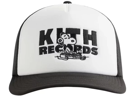Мужская тракер-кепка KITH x Peanuts Nolan, черная