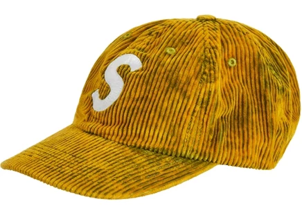 Унисекс кепка supreme s logo, светло-оливковая