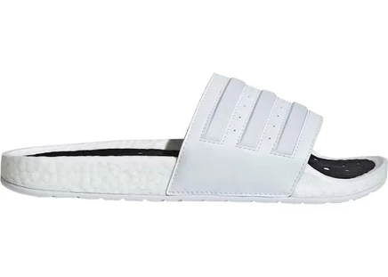 Мужские сланцы Adidas Adilette Boost, белые
