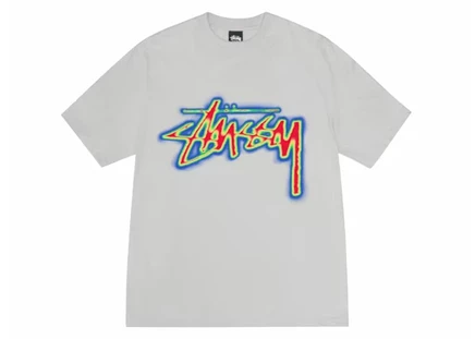 Мужская футболка Stussy Thermal Stock, дымчато-серая