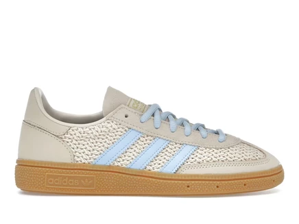 Женские кроссовки Adidas Handball Spezial, песочно‑голубые