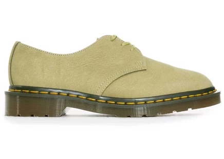 Мужские туфли Dr Martens 1461, нубук, зеленые